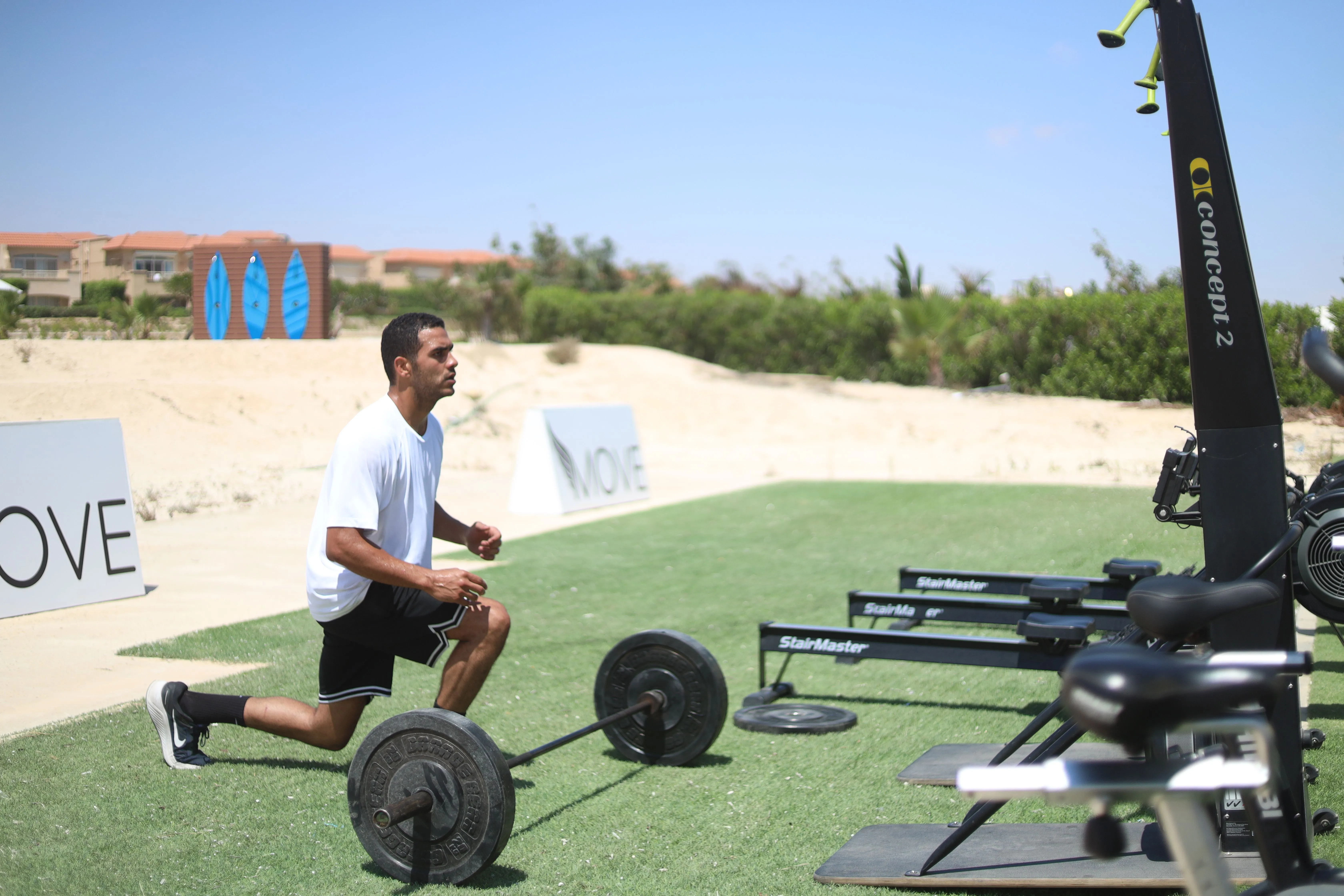 Dubai Fitness Challenge 2026 training at The Elite Health Club